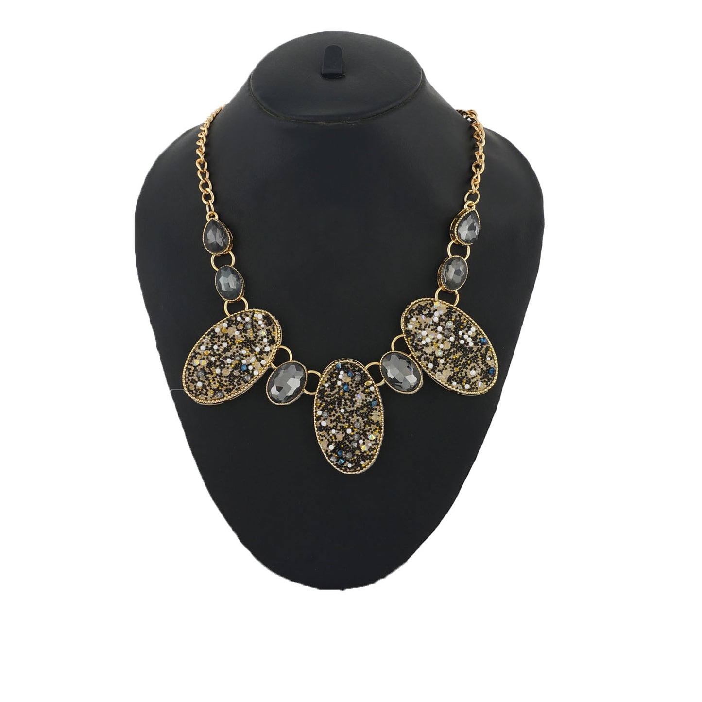 Colour Oval Design Necklace for Girls and Womens