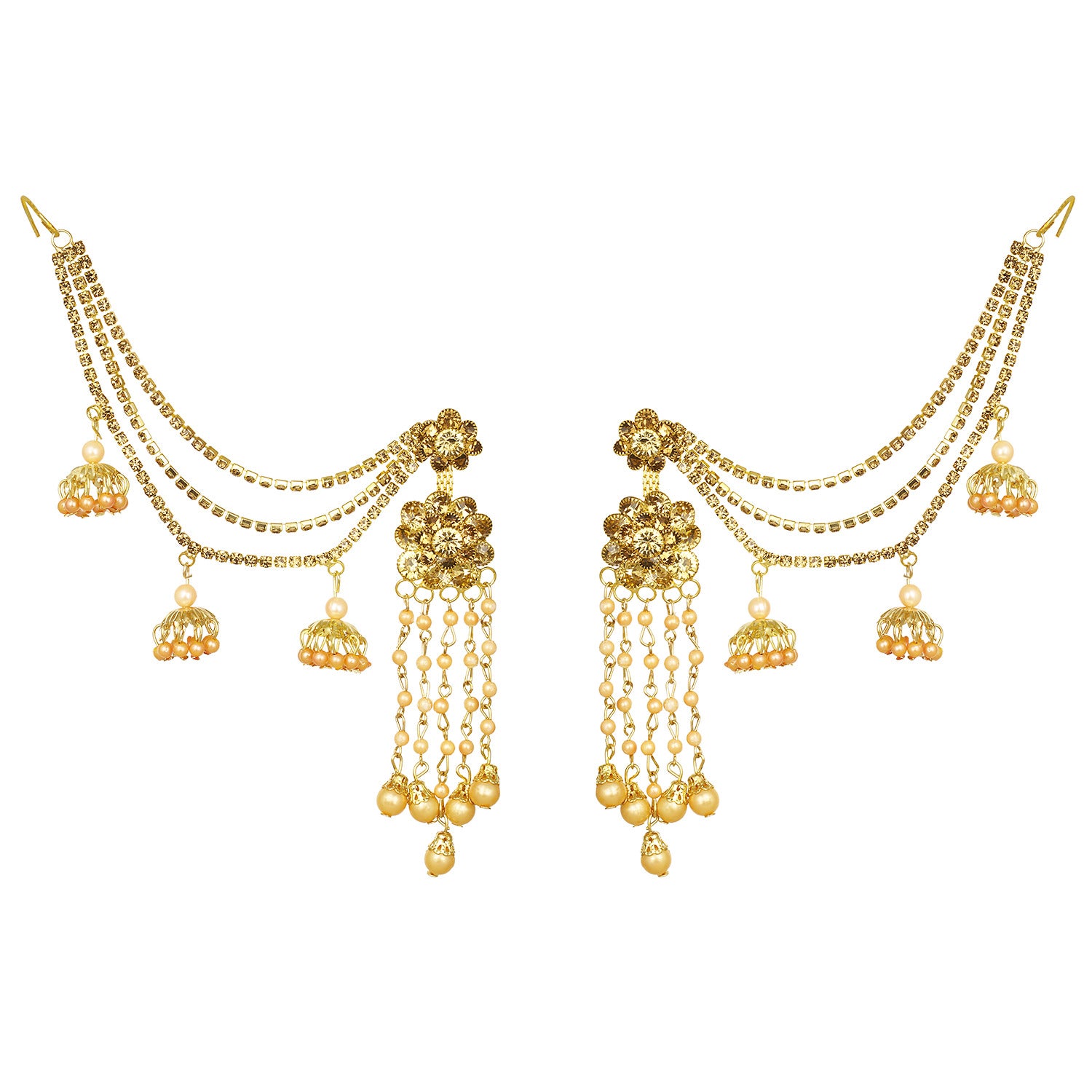 Buy Online Gold plated Alloy Earrings Fashion Imitaion Jewelry for