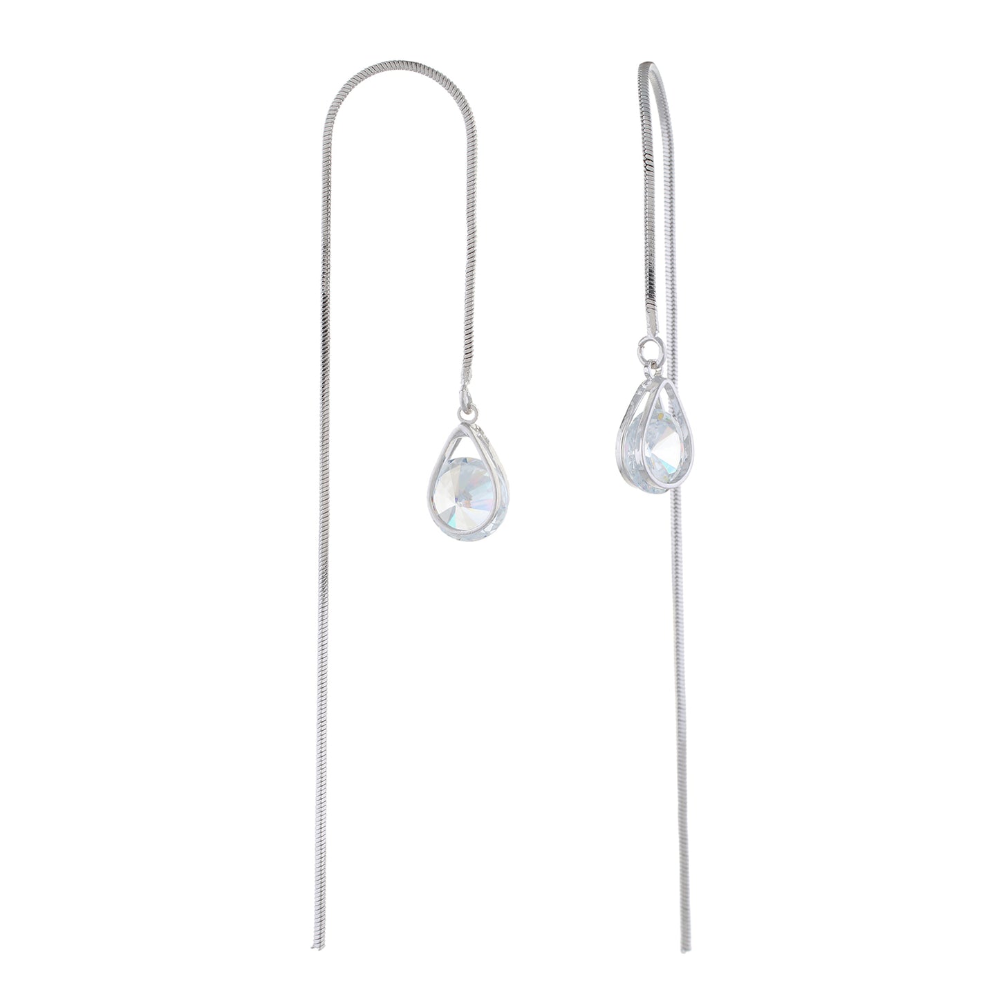 Silver colour Drop design Long Hanging for girls and women