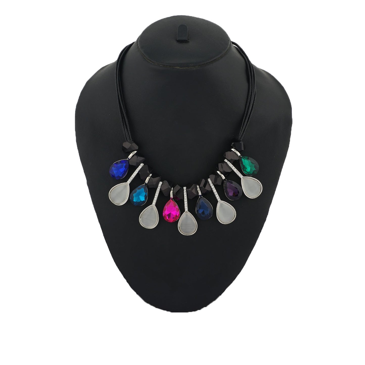 Colour Drop Design Necklace for Girls and Womens