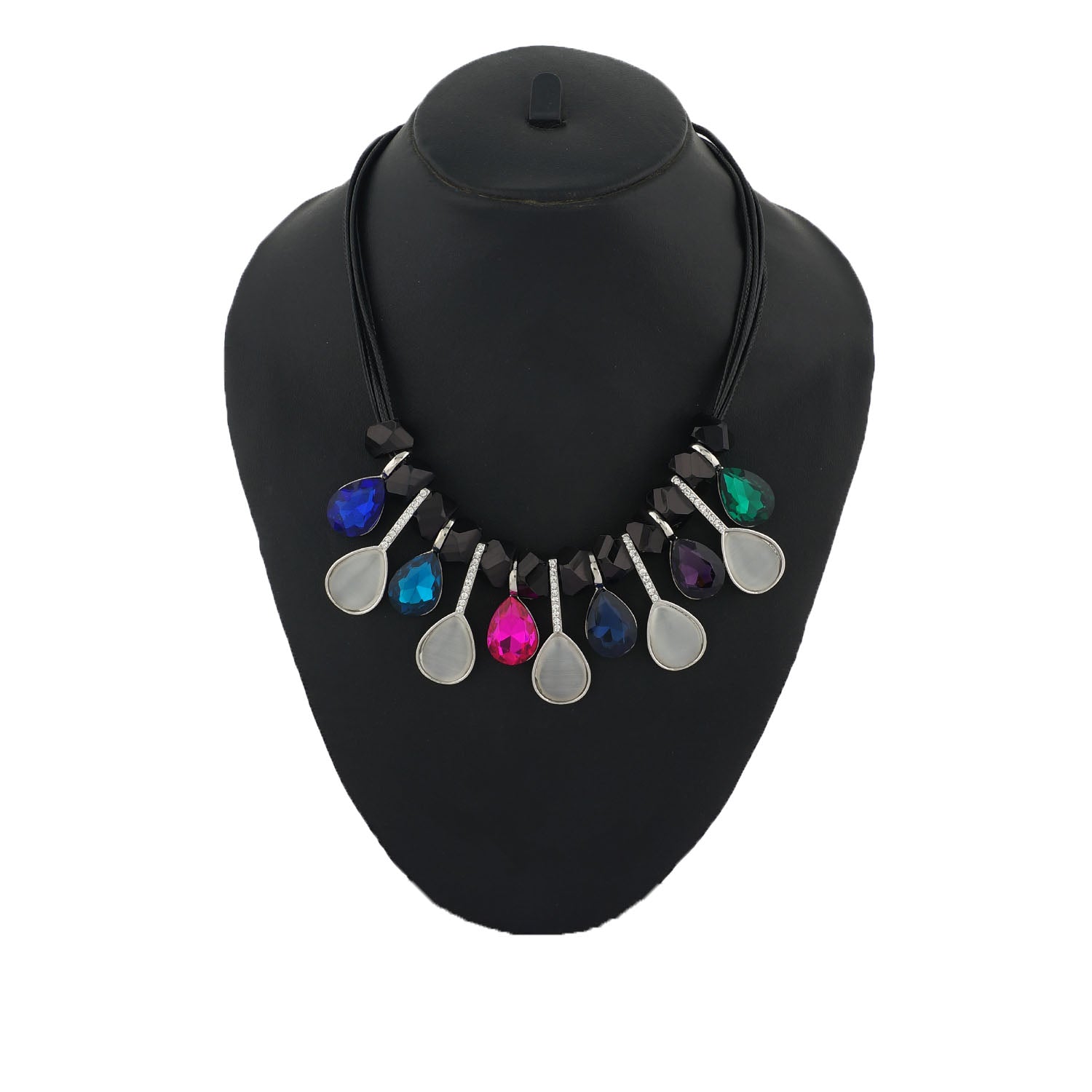 Colour Drop Design Necklace for Girls and Womens