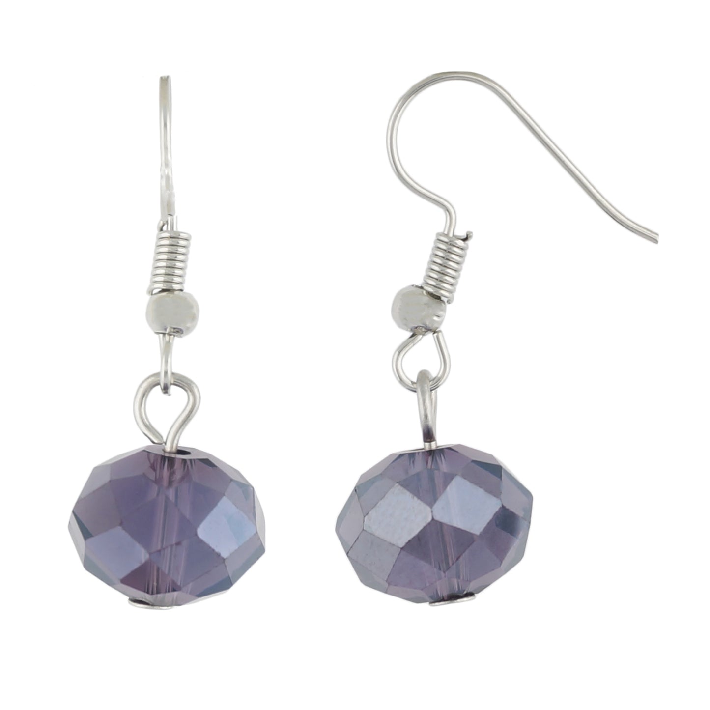 Grey Colour Stones Necklace and Earrings for Girls and Women