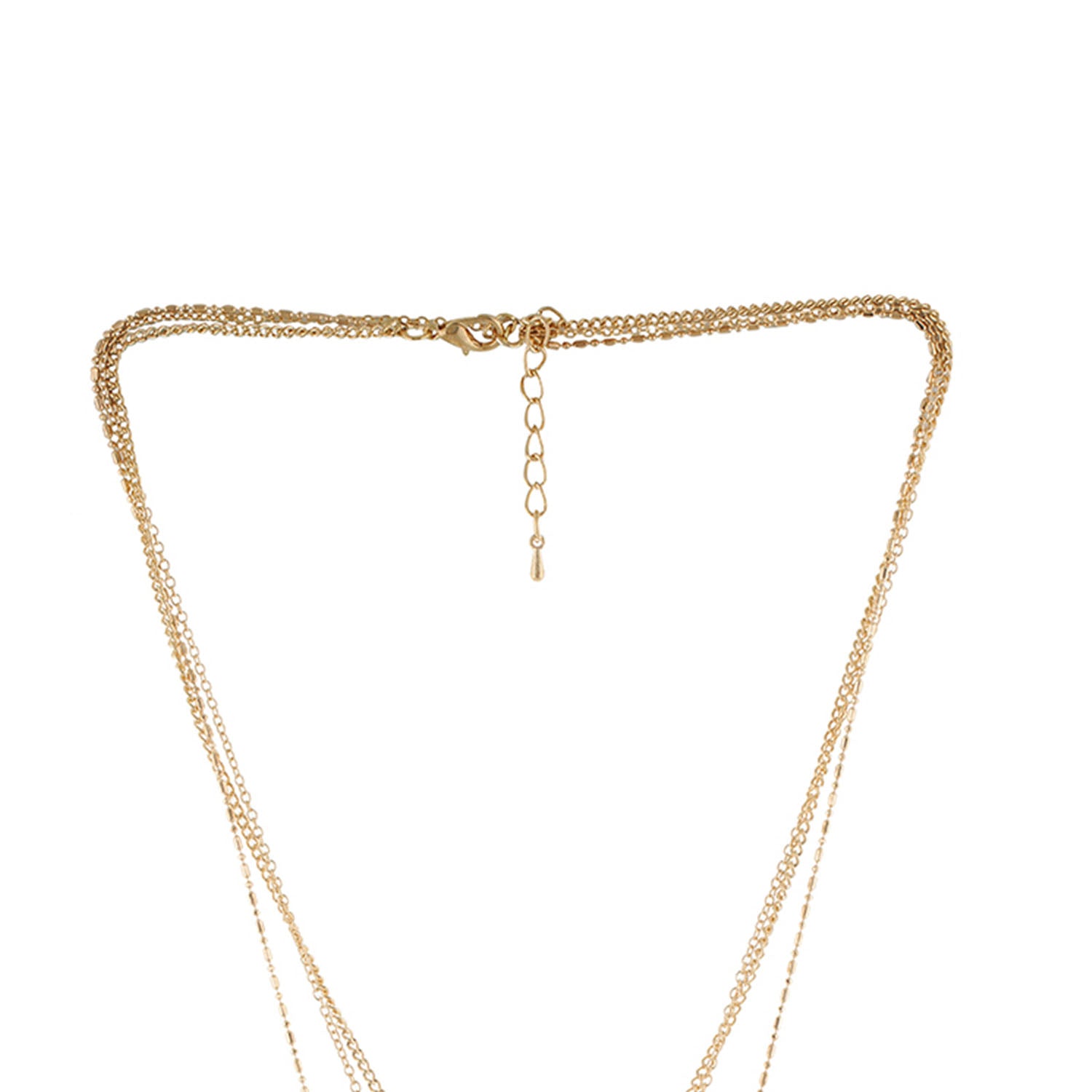 Gold colour Leaf shaped  design  for girls and women