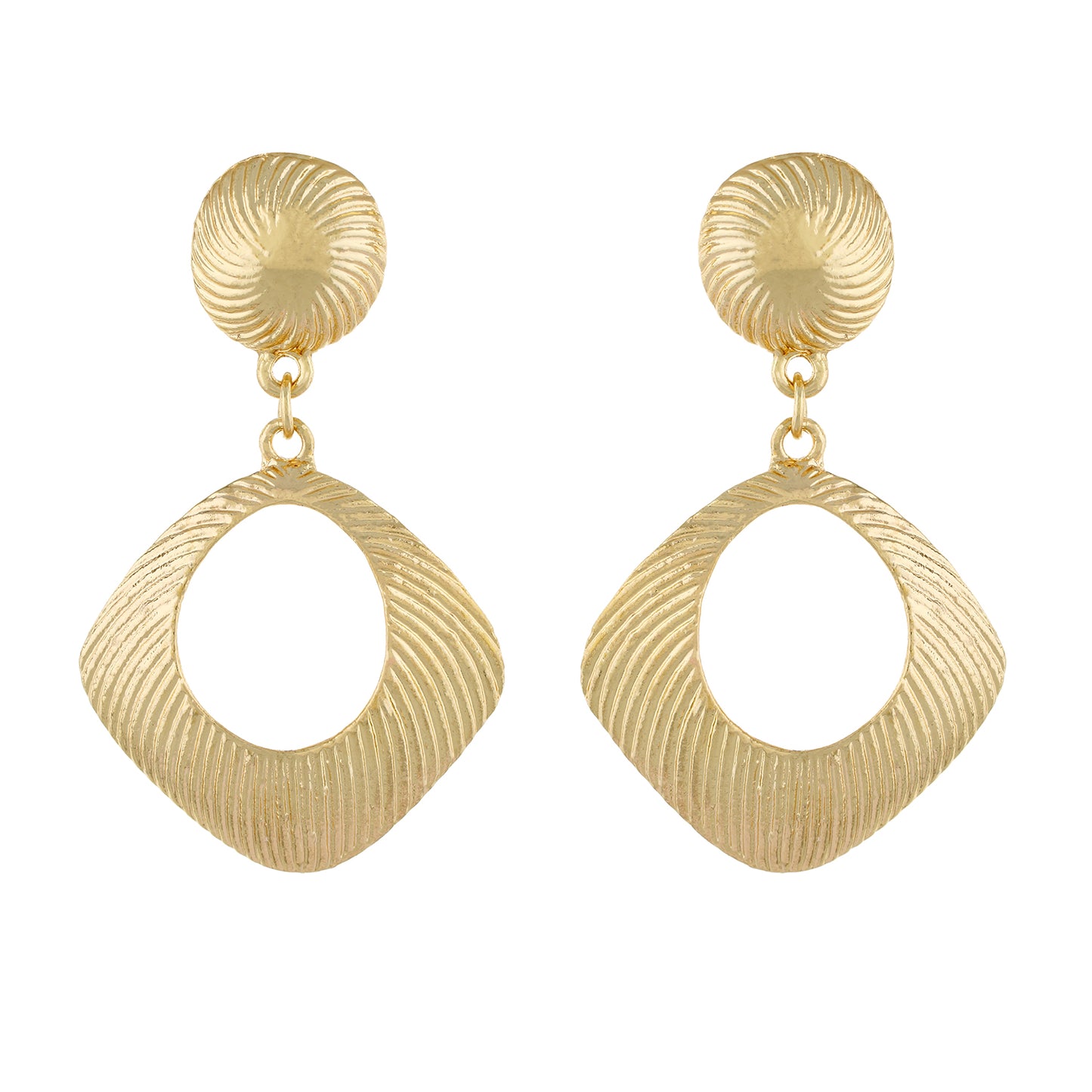 Gold colour Rhombus design Hanging for girls and women