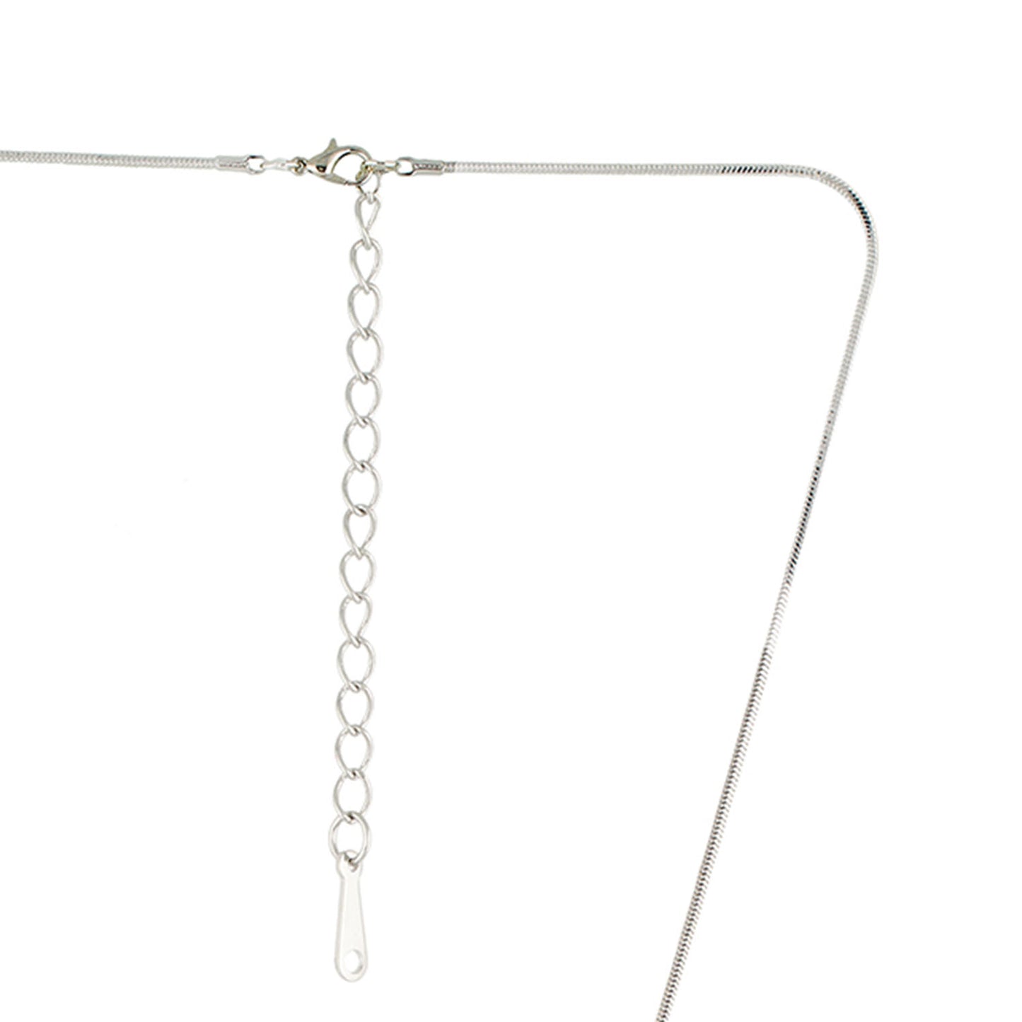 Grey Colour Red Ball Shape Alloy Pendant with Chain for Girls and Women