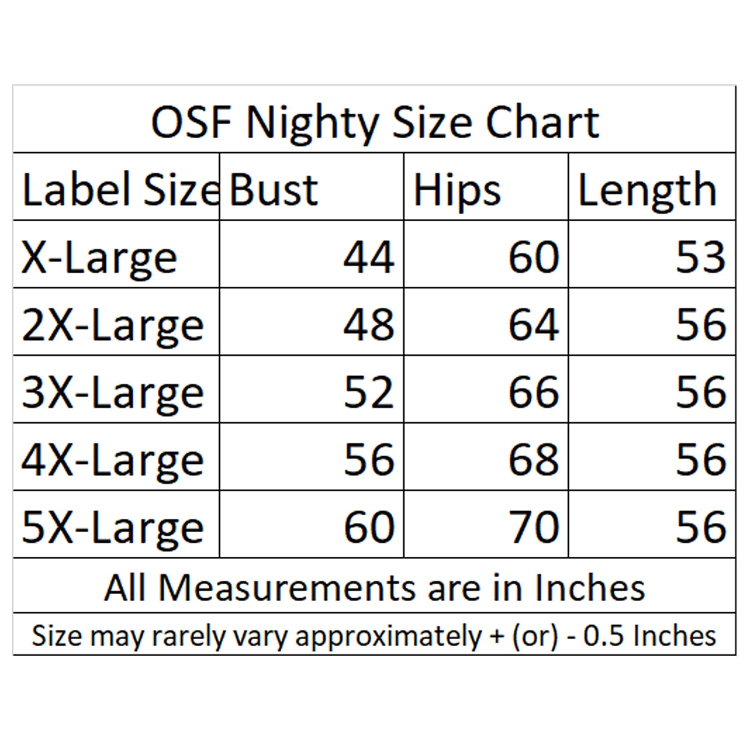 Printed Cotton Nighty For Women - Black