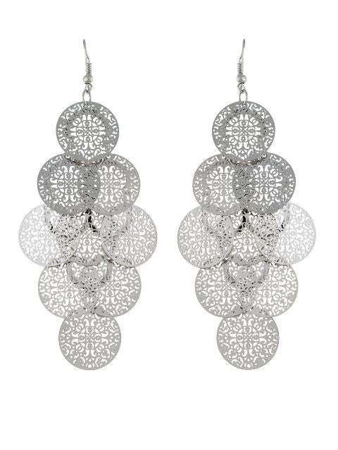 Silver colour Earring