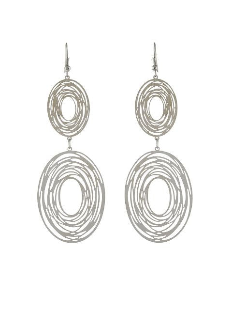 Silver colour Earring