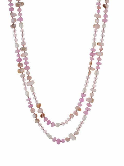 Pink colour Western design Necklace