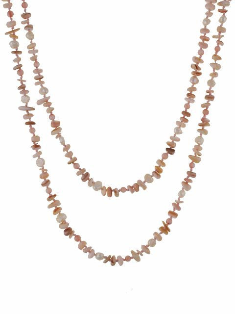 Pink colour Western design Necklace
