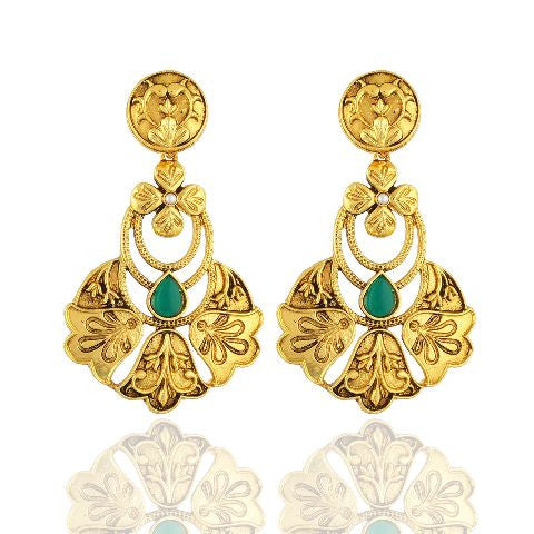 Gold colour Earring