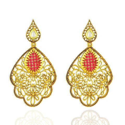 Pink  colour Earring