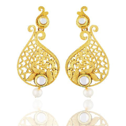 Gold colour Earring