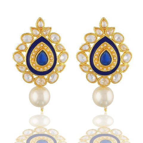 Blue colour Earring