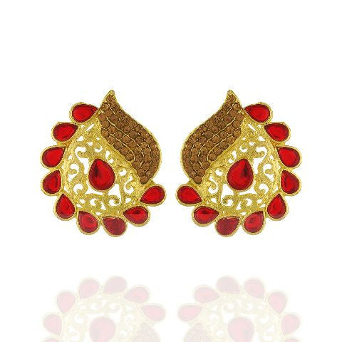 Red colour Earring