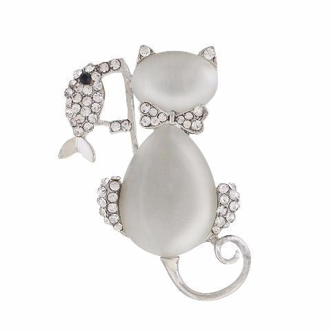 Silver colour Brooch