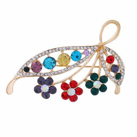 Multicolour colour Brooch