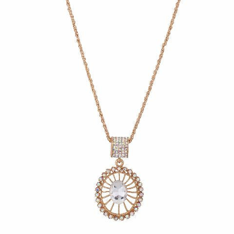 Gold colour Traditional design Pleasing Pendant