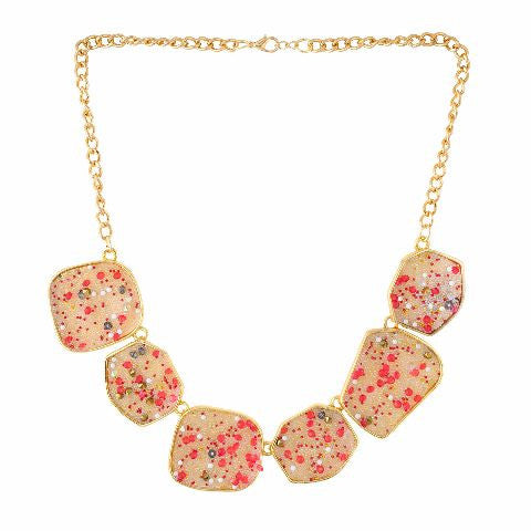 Beige colour Western design Necklace