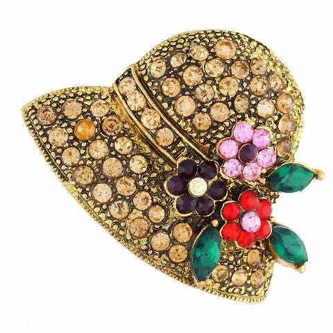 Multicolour colour Brooch