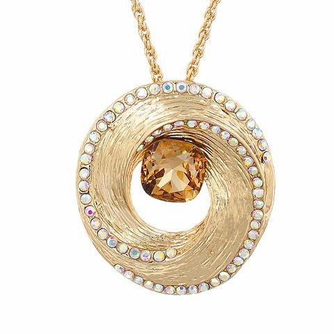 Gold colour Traditional design Pleasing Pendant