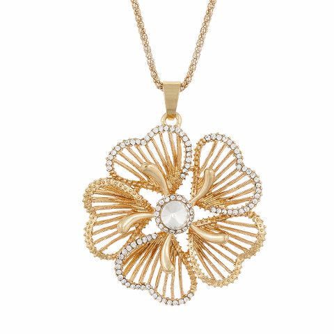 Gold colour Traditional design Pleasing Pendant