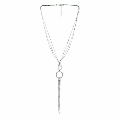 Silver colour Western design Necklace