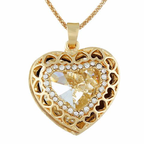 Gold colour Traditional design Pleasing Pendant