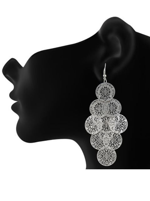 Silver colour Earring