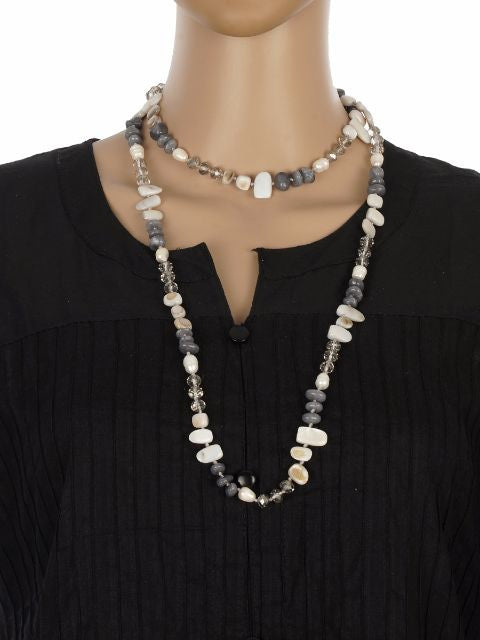 Grey colour Western design Necklace