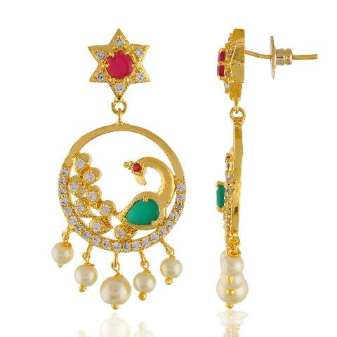Gold colour Earring