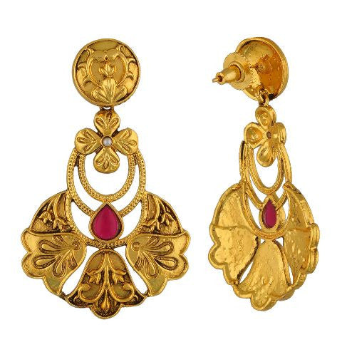 Gold colour Earring