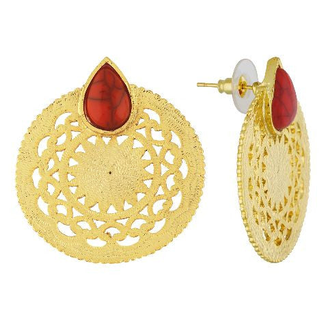 Gold colour Earring