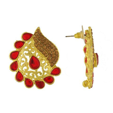 Red colour Earring