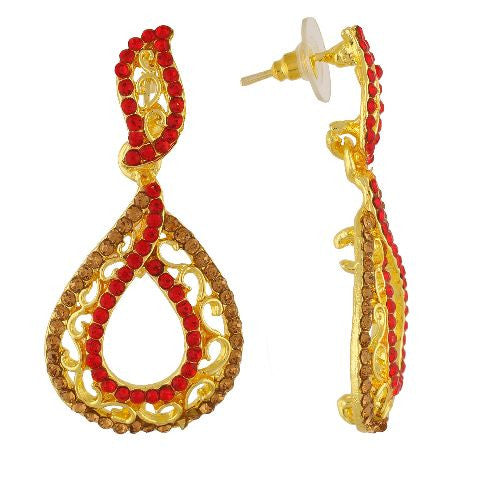 Red colour Earring