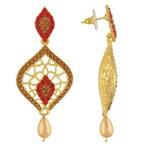 Red colour Earring