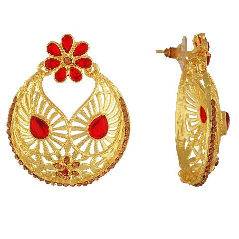 Red colour Earring
