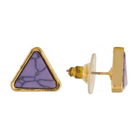 Purple colour Earring