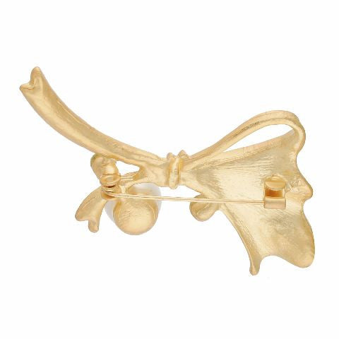 Gold colour Brooch