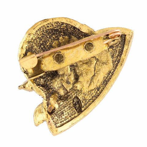 Multicolour colour Brooch