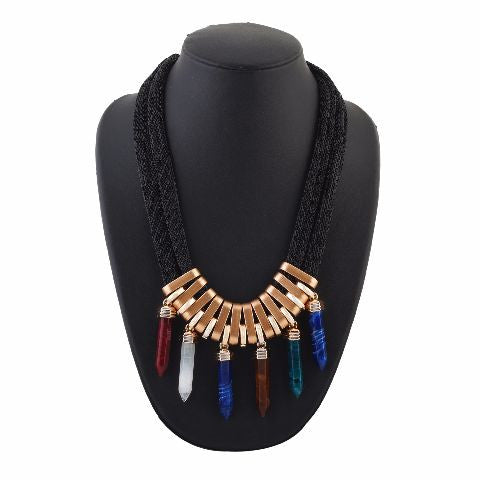 Pencil Shape colour Western design Necklace