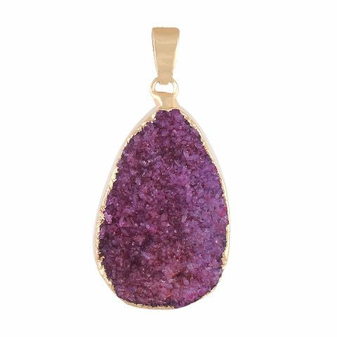 Pink colour Traditional design Pendant Set