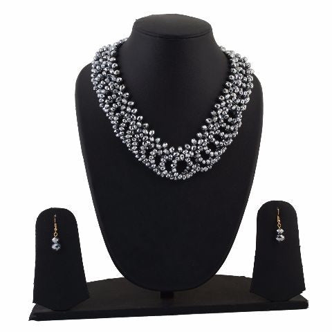 Grey colour Western design Necklace Set