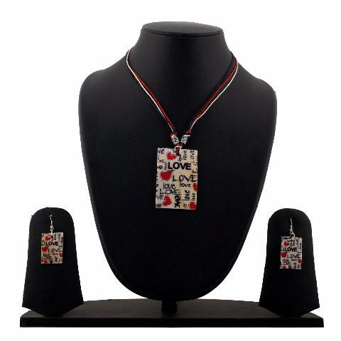 Multicolour colour Western design Necklace Set