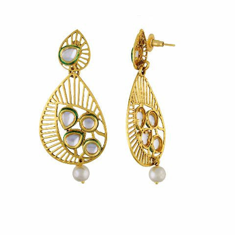Gold colour Earring