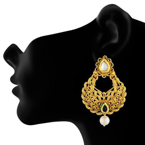 Gold colour Earring