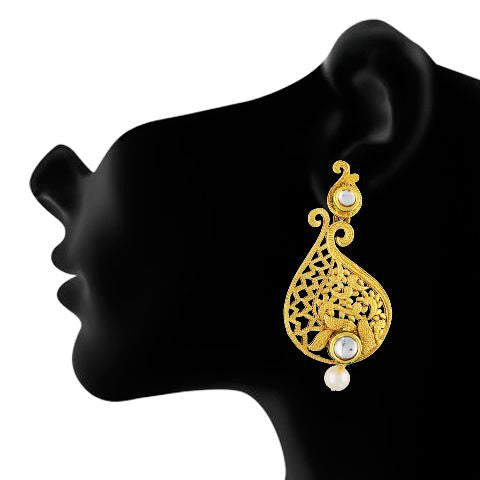 Gold colour Earring