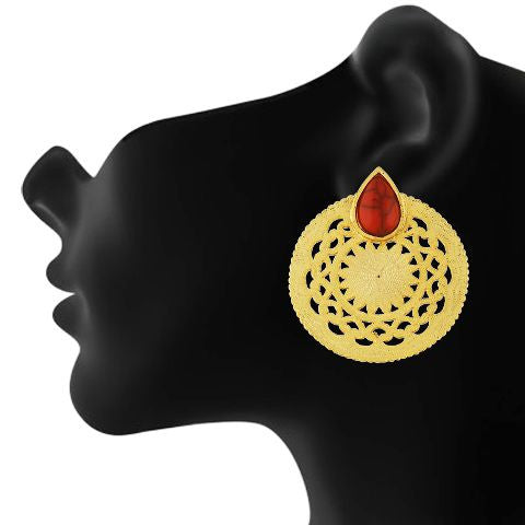 Gold colour Earring