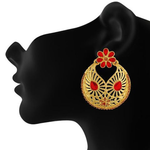Red colour Earring