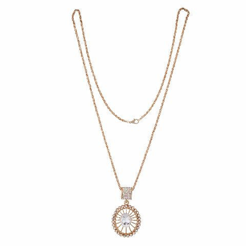 Gold colour Traditional design Pleasing Pendant